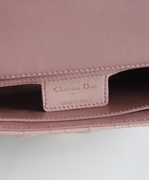 Christian Dior Small Dior Caro Bag Pink